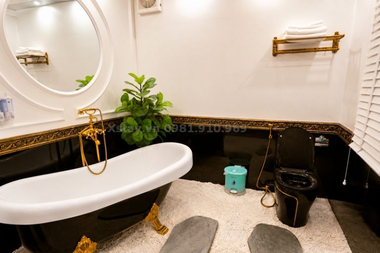Bồn tắm riêng trong phòng BONITA X Stay Hải Phòng